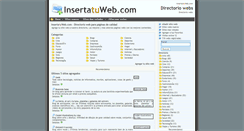 Desktop Screenshot of insertatuweb.com